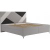 Postel Astoria 180x200 šedá