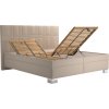 Postel Michaela 160x200 bez matrací béžová