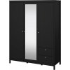 Šatní skříň Real 659 černá