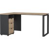 Psací stůl rohový Sigal 600/03 šedá/jackson hickory