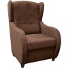 Relaxační křeslo ušák René Lucia 26 hnědé