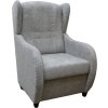 Relaxační křeslo ušák René Lucia 18 šedé