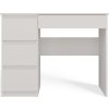 Psací stůl Miles L bílý mat