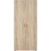 Skříň ABBA 2D šatní, 81cm (Varianta bílá)