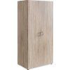 Skříň ABBA 2D šatní, 81cm (Varianta bílá)