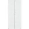 Skříň ABBA 2D šatní, 81cm (Varianta bílá)
