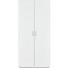 Skříň ABBA 2D šatní, 81cm (Varianta bílá)