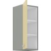 Kuchyňská skříňka Karpo 30 G 72 1F krémový lesk/šedá