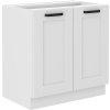 Spodní skříňka, bílá, LULA 80 D 2F BB