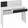 Psací stůl MAGNET bílá/černá (Varianta bílá / černý šuplík)