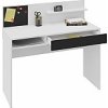 Psací stůl MAGNET bílá/černá (Varianta bílá / černý šuplík)