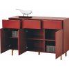Komoda K2 3dv3z (Varianta red matná)
