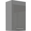 Kuchyňská skříňka Garid 45 G 72 1F šedý lesk/šedá
