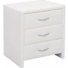 Noční stolek EDER (Varianta Ekokůže bílá)
