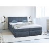 Postel LIANA 2 180cm, s roštem a s úložným prostorem (Varianta Ekokůže bílá Doprodej)