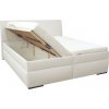 Postel LIANA 2 180cm, s roštem a s úložným prostorem (Varianta Ekokůže bílá Doprodej)