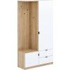 Předsíňová stěna COMPACT (Varianta dub sono/bílá)