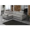 Rohová sedací souprava BODIE, rozkládací s úložným prostorem, levá, světle šedá/Mono 244