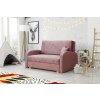 Rozkládací křeslo Vivian Soft II s úložným prostorem, růžová Mono235/Sorriso10