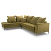 Rohová sedací souprava LIDIE levá, khaki/Torre 11