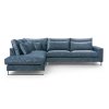 Rohová sedací souprava Corny levá, modrá Torre 13