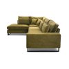Rohová sedací souprava Blek, levá, khaki Torre 11