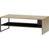 Konferenční stolek LUCAS 41, dub artisan/černá mat