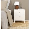Noční stolek Real bílá