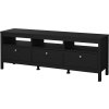 Televizní stolek Real černý