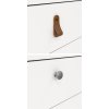 Komoda REAL 2D3S, bílá