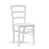 Dřevěná jídelní židle PAYSANE COLOR (Odstín bianco anilin)