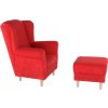 kreslo cervena astrid 03