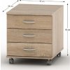 kontajner 3 zasuvkovy dub sonoma tempo asistent new 016 rozmery