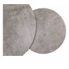 iklin set 2 stolikov beton cierny 01