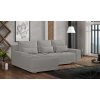 Rohová sedací souprava Lacom UNI, rozkládací s úložným prostorem, světle šedá Vardo 06