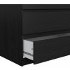 Komoda SIMPLICITY 297, woodgrain černá
