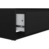Komoda SIMPLICITY 231, černá MAT
