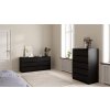 Komoda SIMPLICITY 072, černá MAT