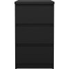 Komoda SIMPLICITY 078, černá MAT