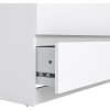 Komoda SIMPLICITY 231, bílý lesk
