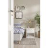 Noční stolek Simplicity 238 bílý lesk