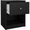 Noční stolek Myra 331 černá