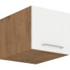 Horní kuchyňská skříňka Vega 40NAGU36-1F dub lancelot/bílý lesk
