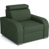 Rohová sedací souprava Norway UNI 2F-R-1, rozkládací, zelená Crown 12