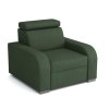 Rohová sedací souprava Norway UNI 2F-R-2U, rozkládací s úložným prostorem, zelená Crown 12