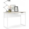 Psací stůl Felix 513 bílý mat/bílá
