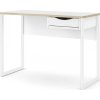 Psací stůl Felix 513 bílý mat/bílá