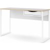 Psací stůl Felix 512 bílý mat/bílá