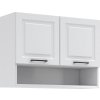 Horní kuchyňská skříňka IRMA KL100-2D+P bílá MAT