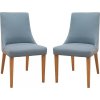 Designová jídelní židle FARINI, Novel výběr barev, (2ks) (Barva szy-dub-antický, Potah novel 02)